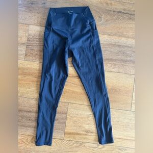 BuffBunny Dark Blue Leggings with Pockets sz Medium